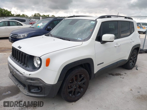 2018 Jeep Renegade Latitude with VIN ZACCJABH7JPH95711, listed as a IAAI auction lot 42124871 with 177,280 mi miles. Bid and sale history available at carsss.com. Image 17.