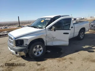 2007 Dodge 1500 ST with VIN 1D7HA18K07J504795, listed as a Copart auction lot 47355155 with 228,868 mi miles and Salvage Title. Bid and sale history available at carsss.com. Image 1.