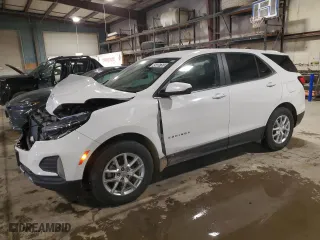 2024 Chevrolet Equinox LT with VIN 3GNAXTEG3RL301859, listed as a Copart auction lot 45608765 with 30,142 mi miles and Clean Title. Bid and sale history available at carsss.com. Image 1.