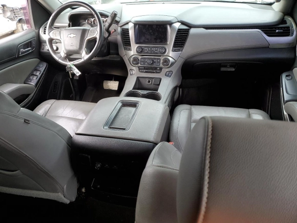2017 Chevrolet Suburban LT with VIN 1GNSKHKC3HR136002, listed as a Copart auction lot 47672755 with 160,322 mi miles and Salvage Title. Bid and sale history available at carsss.com. Image 8.