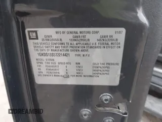 2007 GMC Envoy SLE z VIN 1GKDS13S572214421, wystawiony jako IAAI lot #42186747 z przebiegiem Nie podano mil oraz . Historia ofert i sprzedaży dostępna na DreamBid. Obrazek 9.