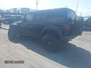 2022 Jeep Wrangler Unlimited Rubicon with VIN 1C4HJXFN0NW242903, listed as a IAAI auction lot 41448636 with 28,007 mi miles and . Bid and sale history available at DreamBid. Image 3.