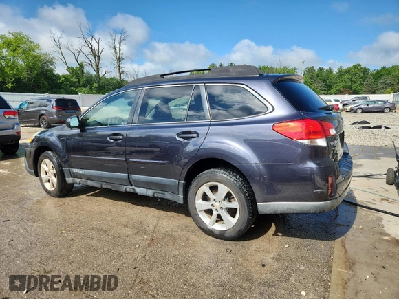 2013 Subaru Outback Premium with VIN 4S4BRBGC4D3284999, listed as a Copart auction lot 62679085 with 119,862 mi miles and Clean title. Bid and sale history available at DreamBid. Image 2.