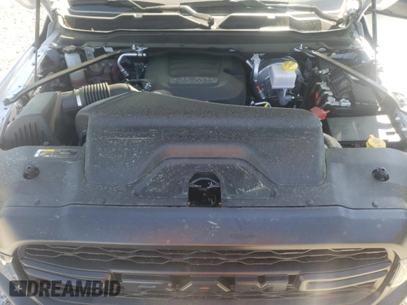2024 Ram 2500 Tradesman with VIN 3C6MR5AJ2RG251257, listed as a Copart auction lot 50943035 with 7,128 mi miles and Salvage title. Bid and sale history available at DreamBid. Image 11.