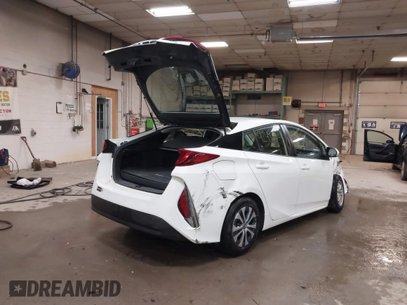 2021 Toyota Prius LE с VIN JTDKAMFP2M3166204, выставлен на аукционе IAAI как лот 42493581 с пробегом 45 094 миль миль и . История ставок и продаж доступна на DreamBid. Изображение 4.