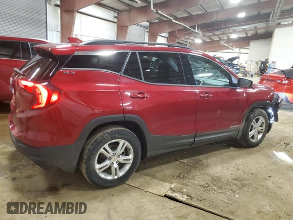 2018 GMC Terrain SLE with VIN 3GKALMEV8JL187410, listed as a Copart auction lot 50054005 with 89,193 mi miles and Clean Title. Bid and sale history available at carsss.com. Image 3.