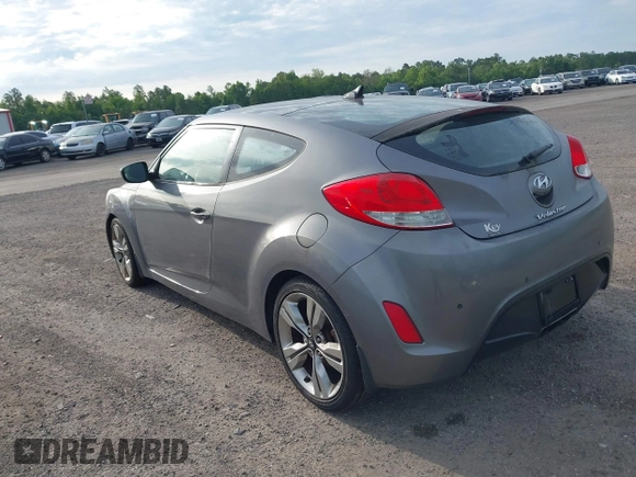 2013 Hyundai Veloster w/Gray Int with VIN KMHTC6AD3DU118515, listed as a IAAI auction lot 42336158 with 109,563 mi miles and . Bid and sale history available at DreamBid. Image 3.