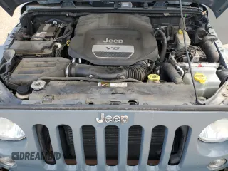 2014 Jeep Wrangler Unlimited Sahara with VIN 1C4BJWEG1EL266325, listed as a Copart auction lot 48503905 with 107,675 mi miles and Salvage Title. Bid and sale history available at carsss.com. Image 11.
