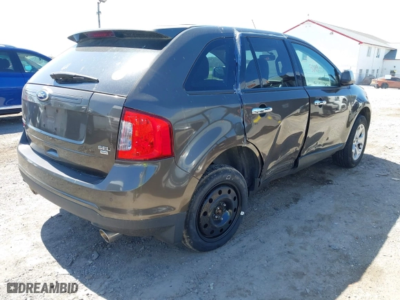 2011 Ford Edge SEL with VIN 2FMDK4JC2BBA21750, listed as a IAAI auction lot 42063619 with 158,122 mi miles. Bid and sale history available at carsss.com. Image 4.