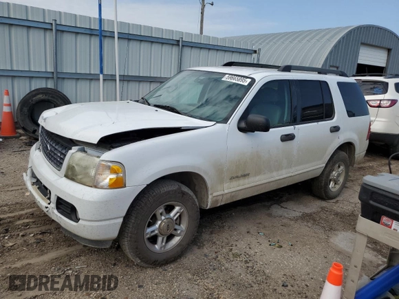 2005 Ford Explorer XLT z VIN 1FMZU63E05UA07368, wystawiony jako Copart lot #59665895 z przebiegiem 149 548 mil mil oraz Szkoda całkowita • Salvage title. Historia ofert i sprzedaży dostępna na DreamBid. Obrazek 1.