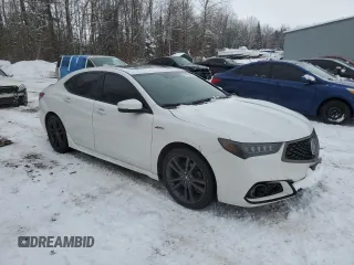 2020 Acura TLX w/A-Spec Pkg with VIN 19UUB3F65LA801225, listed as a Copart auction lot 85669874 with 71,175 mi miles and Salvage Title. Bid and sale history available at carsss.com. Image 4.