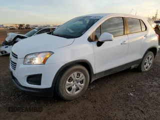 2016 Chevrolet Trax LS with VIN 3GNCJKSBXGL278915, listed as a Copart auction lot 44082575 with 82,598 mi miles and Clean Title. Bid and sale history available at carsss.com. Image 1.