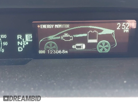2010 Toyota Prius II z VIN JTDKN3DU8A0226619, wystawiony jako IAAI lot #42303693 z przebiegiem 123 068 mil mil oraz . Historia ofert i sprzedaży dostępna na DreamBid. Obrazek 7.