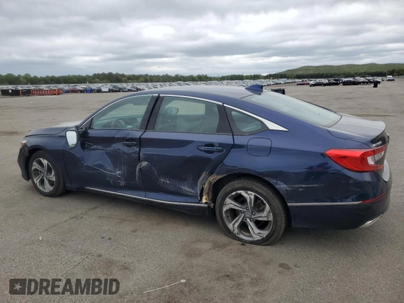 2020 Honda Accord EX-L with VIN 1HGCV2F52LA003155, listed as a Copart auction lot 57173685 with 28,722 mi miles and Salvage title. Bid and sale history available at DreamBid. Image 2.