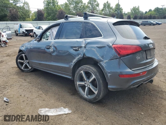 2016 Audi Q5 Premium Plus with VIN WA1D7AFPXGA067596, listed as a Copart auction lot 66869535 with 104,105 mi miles and Salvage title. Bid and sale history available at DreamBid. Image 2.