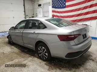 2024 Volkswagen Jetta S with VIN 3VW5M7BU2RM052899, listed as a Copart auction lot 64296945 with 37,300 mi miles and Non repairable. Bid and sale history available at DreamBid. Image 2.