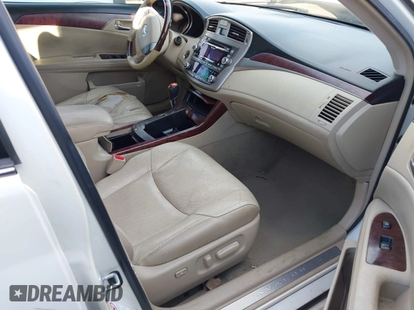 2012 Toyota Avalon with VIN 4T1BK3DB6CU462149, listed as a IAAI auction lot 41678263 with 217,875 mi miles and . Bid and sale history available at DreamBid. Image 5.
