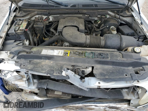 2002 Ford F-150 XL with VIN 1FTRX17WX2KC49979, listed as a Copart auction lot 50528355 with 0 mi miles and Salvage Title. Bid and sale history available at carsss.com. Image 11.