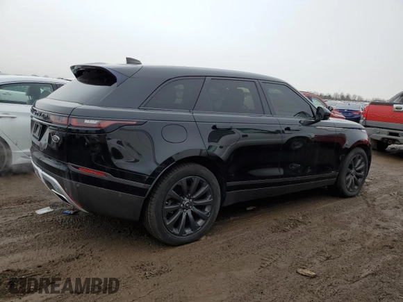 2018 Land Rover Range Rover Velar R-Dynamic SE z VIN SALYL2RV5JA708396, wystawiony jako Copart lot #48108885 z przebiegiem 48 593 mil mil oraz Szkoda całkowita • Salvage title. Historia ofert i sprzedaży dostępna na DreamBid. Obrazek 3.