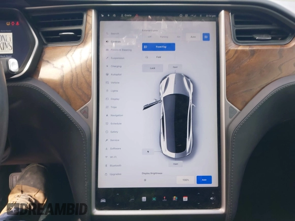 2018 Tesla Model S 75D with VIN 5YJSA1E23JF271465, listed as a IAAI auction lot 41911356 with 50,483 mi miles and . Bid and sale history available at DreamBid. Image 18.