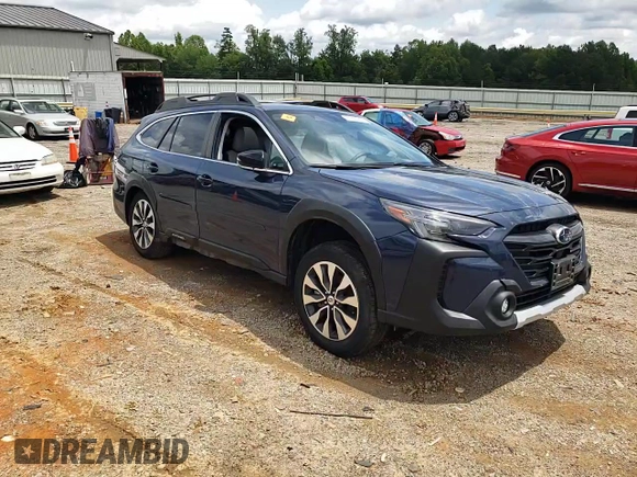 2023 Subaru Outback Limited with VIN 4S4BTANC1P3195233, listed as a Copart auction lot 61351885 with 14,647 mi miles and Salvage title. Bid and sale history available at DreamBid. Image 14.