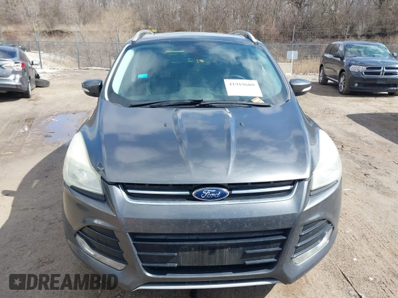 2015 Ford Escape Titanium with VIN 1FMCU0J91FUB74896, listed as a IAAI auction lot 41919609 with 135,363 mi miles. Bid and sale history available at carsss.com. Image 6.