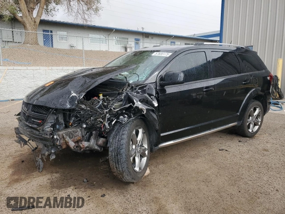 2017 Dodge Journey Crossroad Plus с VIN 3C4PDCGB9HT523687, выставлен на аукционе Copart как лот 57655175 с пробегом Не указан миль и Списание • Salvage title. История ставок и продаж доступна на DreamBid. Изображение 1.