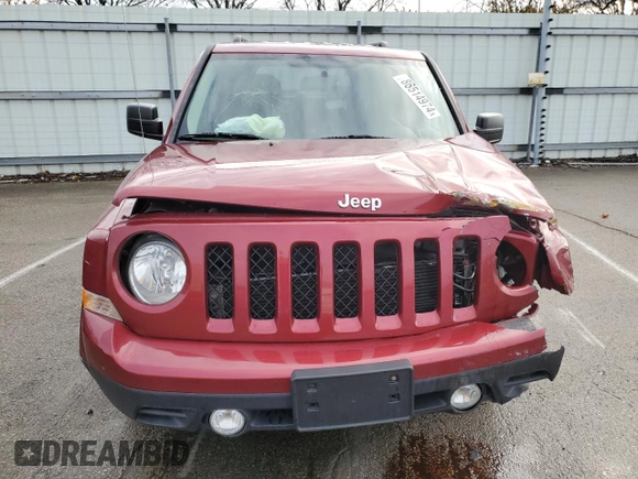 2017 Jeep Patriot 75th Anniversary with VIN 1C4NJRBB3HD138707, listed as a Copart auction lot 86514974 with 96,937 mi miles and Salvage Title. Bid and sale history available at carsss.com. Image 5.