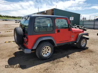 2004 Jeep Wrangler X with VIN 1J4FA39S34P801963, listed as a Copart auction lot 64367715 with 204,519 mi miles and Clean title. Bid and sale history available at DreamBid. Image 3.
