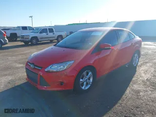 2013 Ford Focus SE with VIN 1FADP3F27DL133405, listed as a IAAI auction lot 41063724 with 112,508 mi miles. Bid and sale history available at carsss.com. Image 6.