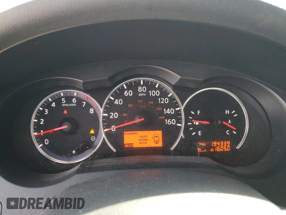 2011 Nissan Altima 2.5 S with VIN 1N4AL2AP1BN486834, listed as a Copart auction lot 50593975 with 194,339 mi miles and Salvage Title. Bid and sale history available at carsss.com. Image 9.