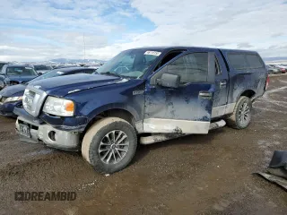 2007 Ford F-150 XLT z VIN 1FTPW14587FA53285, wystawiony jako Copart lot #46719155 z przebiegiem 176 113 mil mil oraz Czysty tytuł • Clean title. Historia ofert i sprzedaży dostępna na DreamBid. Obrazek 1.