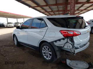 2020 Chevrolet Equinox LS with VIN 3GNAXHEVXLS730912, listed as a IAAI auction lot 41925848 with 58,981 mi miles and . Bid and sale history available at DreamBid. Image 3.