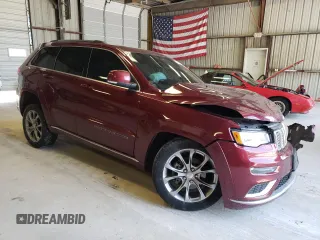 2019 Jeep Grand Cherokee Summit with VIN 1C4RJFJG8KC716651, listed as a Copart auction lot 63248974 with 91,177 mi miles and Salvage title. Bid and sale history available at DreamBid. Image 4.