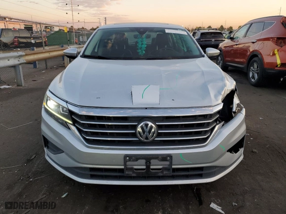2021 Volkswagen Passat 2.0T SE with VIN 1VWSA7A34MC000592, listed as a Copart auction lot 75021444 with 73,927 mi miles and Salvage Title. Bid and sale history available at carsss.com. Image 5.