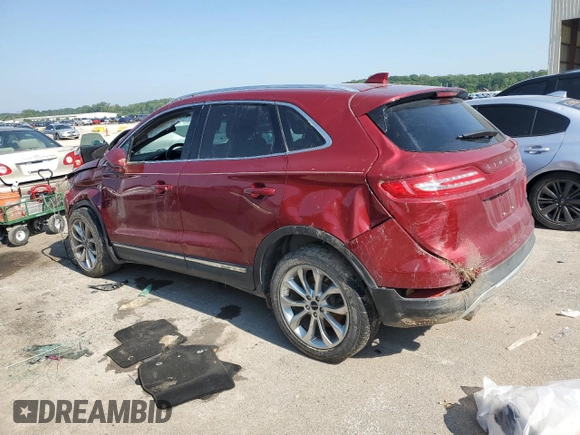 2017 Lincoln MKC Select with VIN 5LMCJ2D99HUL45913, listed as a Copart auction lot 60202805 with 119,658 mi miles and Salvage title. Bid and sale history available at DreamBid. Image 2.
