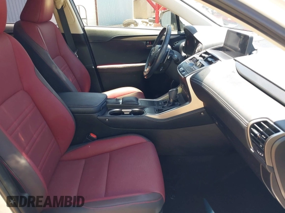 2018 Lexus NX 300 with VIN JTJBARBZ6J2173949, listed as a IAAI auction lot 42493758 with 24,497 mi miles and . Bid and sale history available at DreamBid. Image 5.