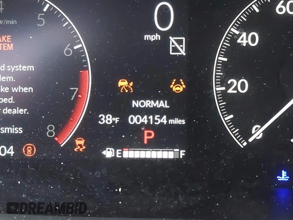 2025 Honda CR-V EX with VIN 2HKRS4H40SH440094, listed as a IAAI auction lot 41529553 with 4,154 mi miles and . Bid and sale history available at DreamBid. Image 15.