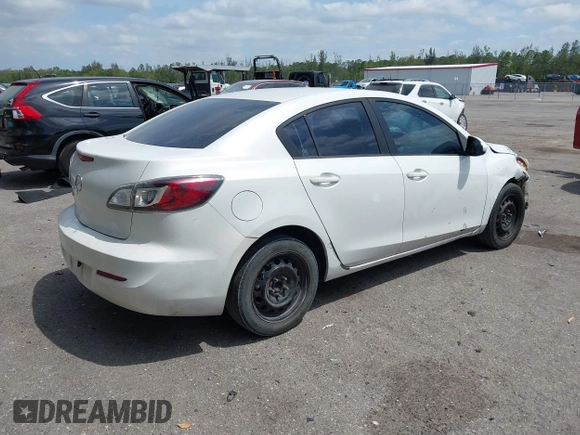 2013 Mazda 3 i SV with VIN JM1BL1TF3D1795969, listed as a IAAI auction lot 42075242 with 169,331 mi miles. Bid and sale history available at carsss.com. Image 4.
