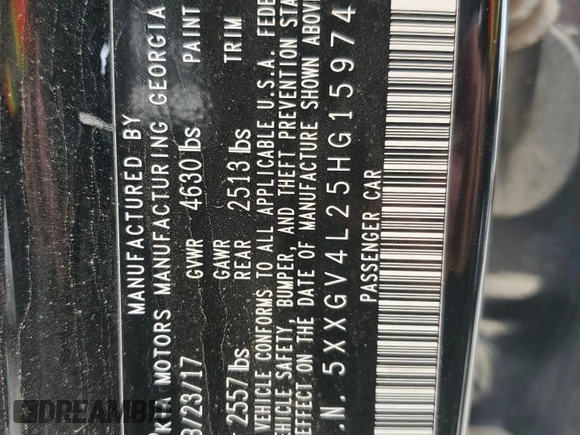 2017 Kia Optima SX Limited z VIN 5XXGV4L25HG159742, wystawiony jako Copart lot #44979005 z przebiegiem 140 289 mil mil oraz Szkoda całkowita • Salvage title. Historia ofert i sprzedaży dostępna na DreamBid. Obrazek 12.