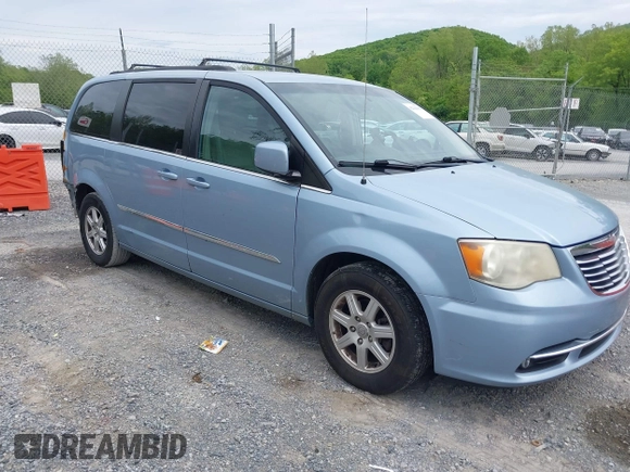 2013 Chrysler Town & Country Touring with VIN 2C4RC1BG6DR526577, listed as a IAAI auction lot 42204456 with 179,696 mi miles and . Bid and sale history available at DreamBid. Image 1.