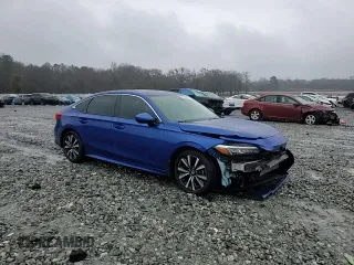 2023 Honda Civic Sedan EX with VIN 2HGFE1F70PH302031, listed as a Copart auction lot 42675975 with 36,062 mi miles and Salvage Title. Bid and sale history available at carsss.com. Image 10.