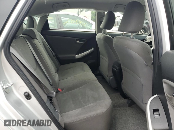 2013 Toyota Prius with VIN JTDKN3DPXD3043493, listed as a Copart auction lot 62713125 with 99,344 mi miles and Salvage title. Bid and sale history available at DreamBid. Image 10.