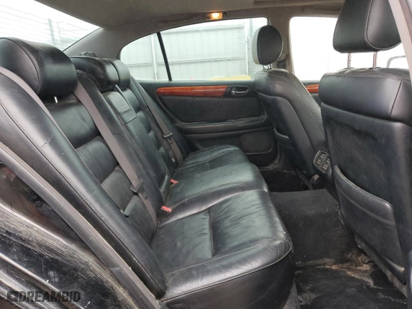 2002 Lexus GS 430 with VIN JT8BL69SX20010365, listed as a Copart auction lot 82927184 with 265,564 mi miles and Salvage Title. Bid and sale history available at carsss.com. Image 10.