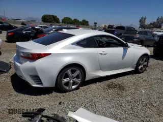 2016 Lexus RC 200t F Sport with VIN JTHHA5BC5G5002326, listed as a Copart auction lot 58969195 with 49,136 mi miles and Salvage title. Bid and sale history available at DreamBid. Image 3.