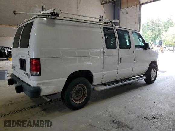 2014 Ford Econoline Cargo Commercial with VIN 1FTNE2EW6EDA62776, listed as a Copart auction lot 59628795 with 85,331 mi miles and Clean title. Bid and sale history available at DreamBid. Image 3.