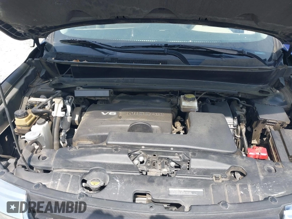 2017 Nissan Pathfinder S with VIN 5N1DR2MN4HC603631, listed as a IAAI auction lot 41901005 with 138,432 mi miles. Bid and sale history available at carsss.com. Image 10.