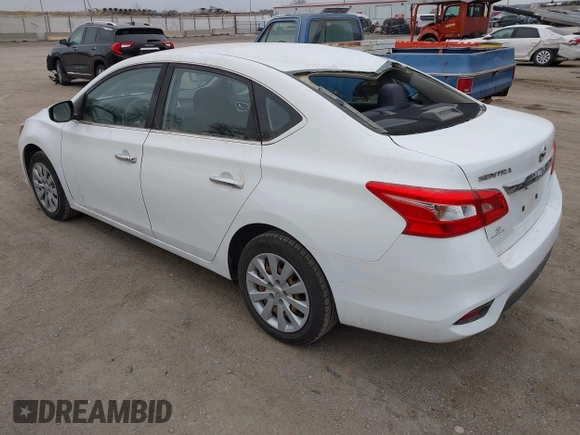 2017 Nissan Sentra S with VIN 3N1AB7APXHY323723, listed as a IAAI auction lot 41941851 with 108,996 mi miles and . Bid and sale history available at carsss.com. Image 3.