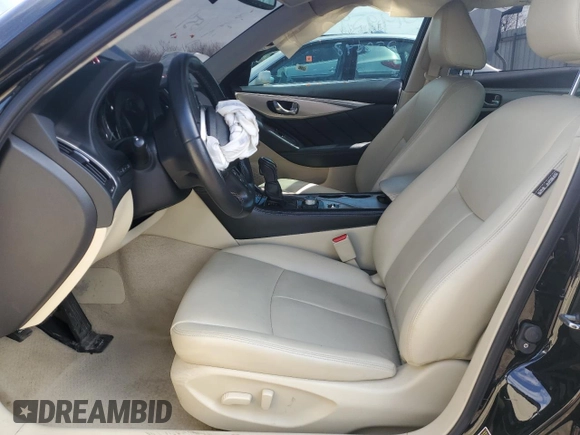 2020 Infiniti Q50 Pure with VIN JN1EV7ARXLM250598, listed as a Copart auction lot 50798135 with 76,069 mi miles and Salvage title. Bid and sale history available at DreamBid. Image 7.