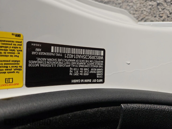 2017 BMW M4 with VIN WBS3R9C35HA014021, listed as a Copart auction lot 76403244 with 77,986 mi miles and Clean Title. Bid and sale history available at carsss.com. Image 10.